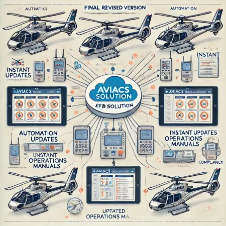 DALL·E 2024-09-09 11.29.50 - A final revised version of the diagram showing the Aviacs solution for onboard documentation management across multiple helicopter bases. The diagram